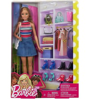ve Muhteşem Aksesuarları Barbie Bebek ve Muhteşem Aksesuarları - Bebek ve 11 Adet Aksesuar Dahil FVJ42