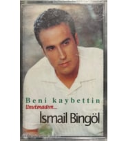 (Plak Değildir KASET tir) İsmail Bingöl Beni Kaybettin Unutmadım Açılmamış Jelatininde Kaset
