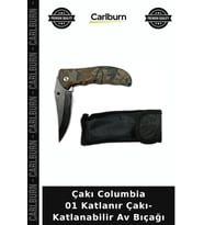 Çakı Columbia 01 Katlanır Çakı- Katlanabilir Av Bıçağı Gündelik Gereç Fonksiyonel Araç Kamp Ekipmanı