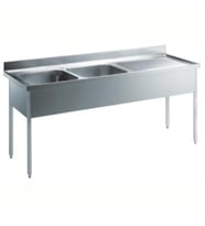 Electrolux Professional 2 Evyeli Tezgah (500x500 Mm), Damlalık Sağda - 1800 Mm SL218DN