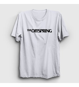 Presmono Unisex Beyaz Logo V2 The Offspring T-Shirt 177541tt (Beyaz)