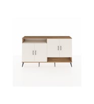 Arges Konsol 6 Raflı 4 Kapaklı 176x30x99 Çam-Aytaşı