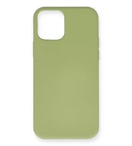 Pilelistore   iPhone 12 Mini Kılıf Nano içi Kadife Silikon - Yeşil