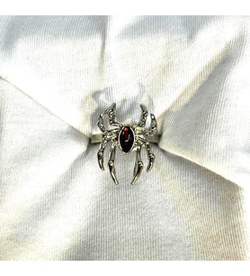 DÜKKAN DESİGN KIRMIZI TARANTULA AYARLANABİLİR YÜZÜK