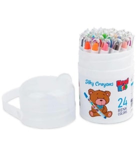 KRAF KK505 KİDS PASTEL BOYA SILKY CRAYONS 24' LÜ