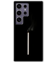 Galaxy S24 Ultra Kılıf HD Desen Baskılı Kılıf - Sönmüş Kibrit