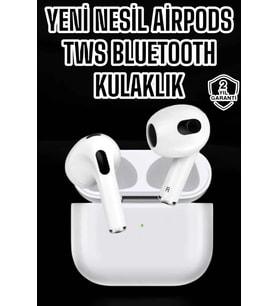 3.nesil Tws Bluetooth Kulaklık Mikrofonlu Anc Özelliği Dokunmatik Kontrol (Çok Renkli)