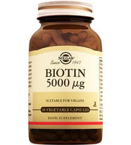 Solgar Biotin 5000 Mcg 50 Kapsül
