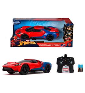 Jada 1:16 Uzaktan Kumandalı Usb Şarjlı Marvel RC Spider-Man 2017 Ford GT