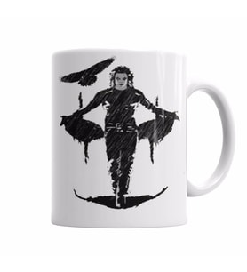 The Crow Face  o Kupa Bardak Porselen