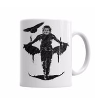 The Crow Face  o Kupa Bardak Porselen