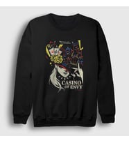 Presmono Unisex Siyah Niijima Casino Of Envy Persona 5 Sweatshirt 455128tt