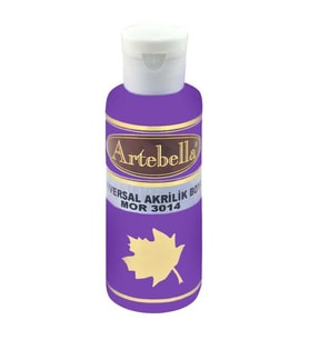 Mor Akrilik Boya Artebella Mor Akrilik Boya 3014 Mor 130 ml (Karışık)