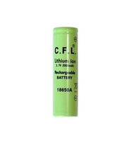 Supex 18650-2500S Şarjlı 3.7 V-2500 mAh Lityum Pil Tırnaklı