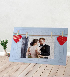 Kişiye Özel Fotoğraflı Puzzle Hediye A4 99 Parça