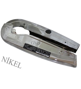 125 CG MODEL ZİNCİR MUHAFAZASI NİKEL