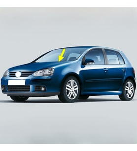 VW Golf 5 2006-2008 Ön Sol Sürücü Taraf Silecek Kolu 1Q1955409 (Siyah)
