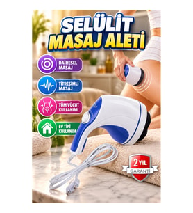 Ev Tipi Tüm Vücut Kullanımlı Profesyonel Masaj Aleti Dairesel ve Titreşimli Masaj Cihazı