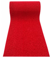 Kıvırcık Kapı Önü Dış Mekan Paspas Halı Yolluk - Kırmızı - En : 1.20 Cm / Boy : 2 Metre