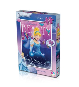 Crl709 Ks, Cinderella 50 Parça Çocuk Puzzle