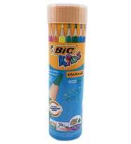 Bic Kids Tüp Metal Kutulu Üçgen Jumbo Kuru Kalem Boya Seti 12li