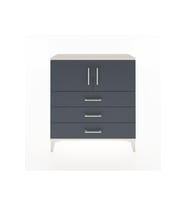 Arges Şifonyer 2 Raflı 3 Çekmeceli 2 Kapaklı 88x30x96 Aytaşı-Antrasit