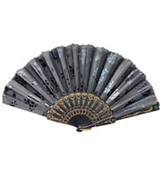 Plastik Kumaş Yelpaze 12 li OB-022 TG-53-vice/(1395) 3867