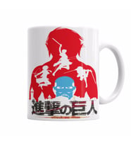attack on titan   Kupa Bardak Porselen