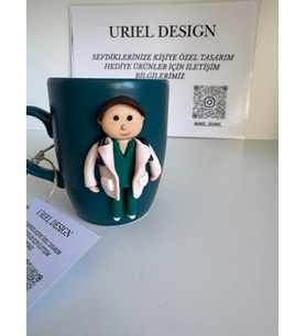 Kumral Erkek Doktor Hediyelik Kupa