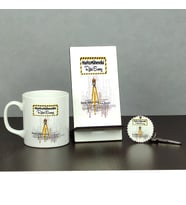 Harita Mühendisi Üçlü Set (Kupa + Telefon Standı + Anahtarlık) 003