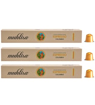Muhlisa Espresso Colombia Kapsül Kahve 3 Kutu (30 KAPSÜL) %100 Arabica