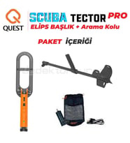 Scuba Tector PRO Su Altı Dedektörü&Sahil Arama Dedektörü - Arama Kollu