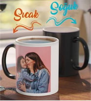 Anneler Günü Hediyesi Fotoğraf Baskılı Sihirli Kupa Bardak