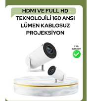 Ultra Pro Full HD ve 4K Destekli 130 İnç Projeksiyon Cihazı