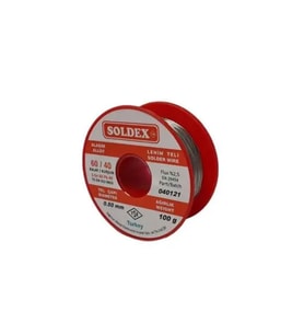 60/40 Lehim Teli 100 gr 0,50 mm (Sn:60 / Pb:40)
