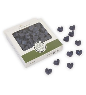 Mühür Mumu Eritme Kalp Boncuk Paket Model No: 613 SATEN LACİVERT