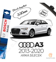 Bosch Rear Arka Silecek Audi A3 2013-2020 ile uyumlu (Siyah)