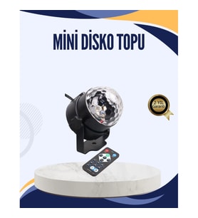 Mey İthalat® Müzik Sensörlü Renkli LED Parti Işığı