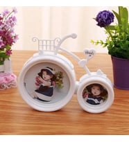 Bisiklet Şeklinde Fotoğraf Çerçevesi