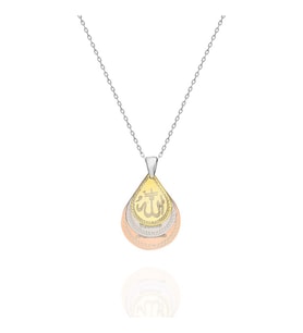 Gökdeniz 925 Üçlü Oval Dua Kolye