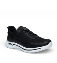 Trendyshose 3021 Rahat Anatomic Garantılı Erkek Spor Ayakkabı (Siyah - Beyaz)