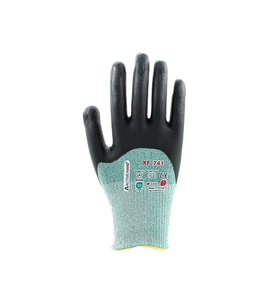 Köpük Nitril Kaplı Polietilen İplik Kesilmeye Dayanıklı Eldiven XF 741 GR/SY NO:8 3/4
