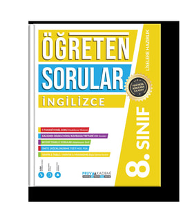 Pruva Yayınları 8. Sınıf İngilizce Öğreten Sorular 
