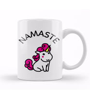 Namaste Unicorn Kupa Bardak Porselen