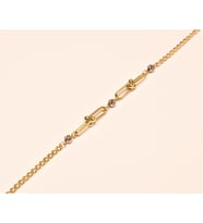 14 Ayar Altın Tiffany Model Bileklik