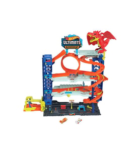 Hot Wheels Yeni Ultimate Garaj HKX48 (Mavi - Sarı - Turuncu)