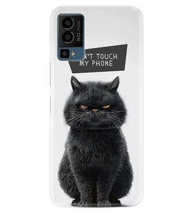 23 Kılıf HD Resim Baskılı Don't Touch Cat StKd -011