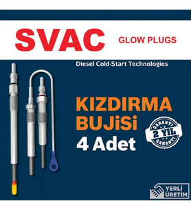 Ssangyong Rexton 2.0 Xdi Kızdırma Bujisi 4 Adet Svac 2007--2012
