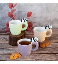 Panda Tasarımlı Seramik Şık Mug Kupa