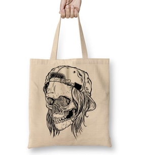 Skull Bone Bez Çanta Uzun Saplı